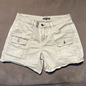 Dear John khaki shorts with cargo pockets
